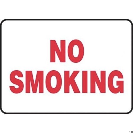 Accuform SAFETY SIGN NO SMOKING 10 X 14 MSMK545XT MSMK545XT